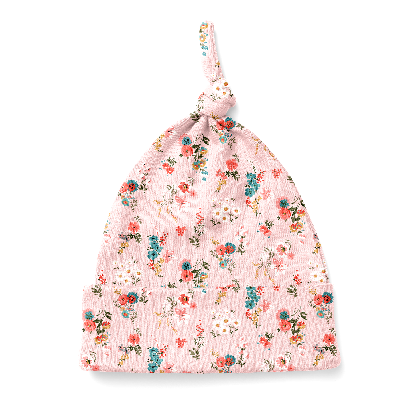 Endanzoo Home Coming Newborn Girl Organic Gift Set - Pink Floral