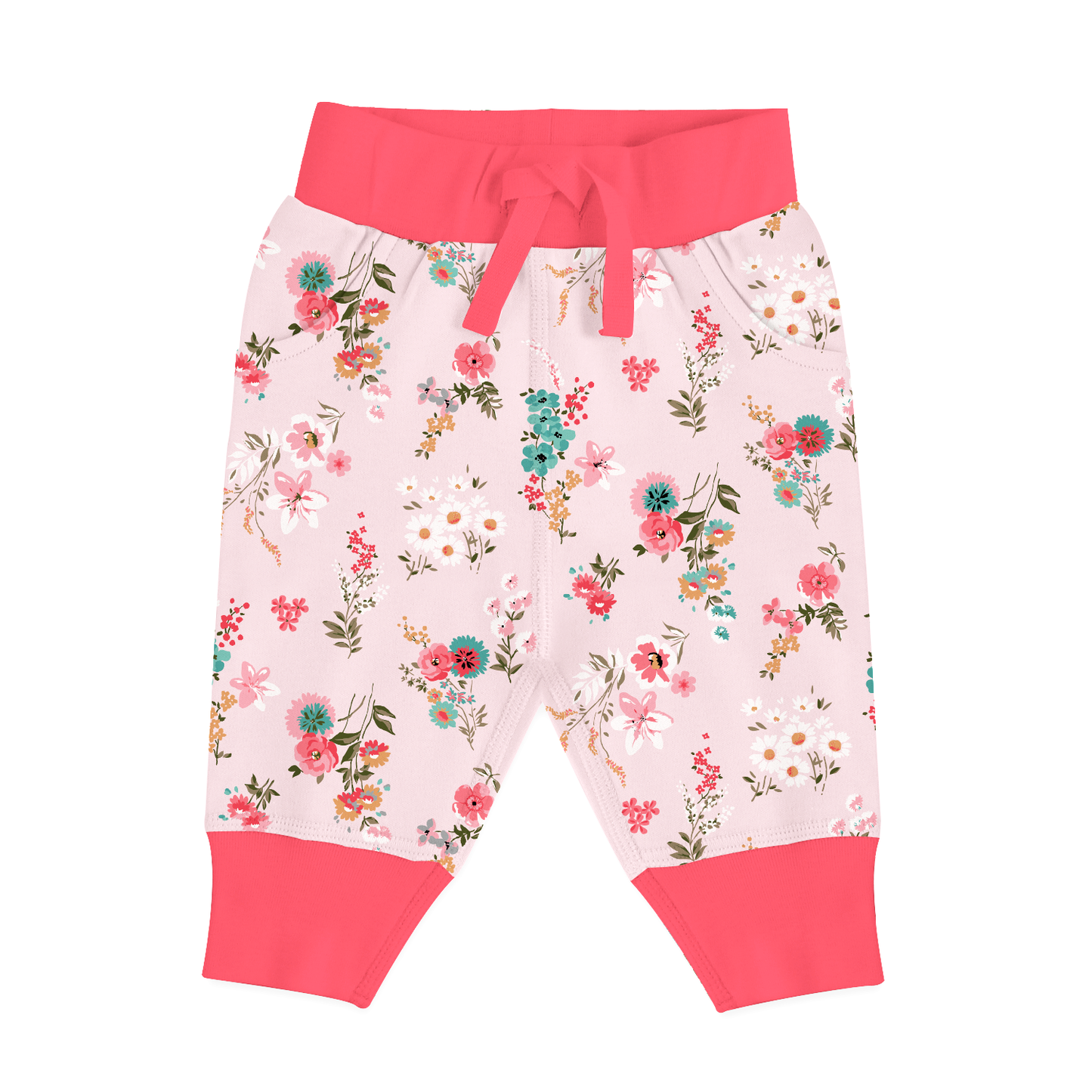 Endanzoo Coming Home Newborn Girl Organic Gift Set - Pink Blossom