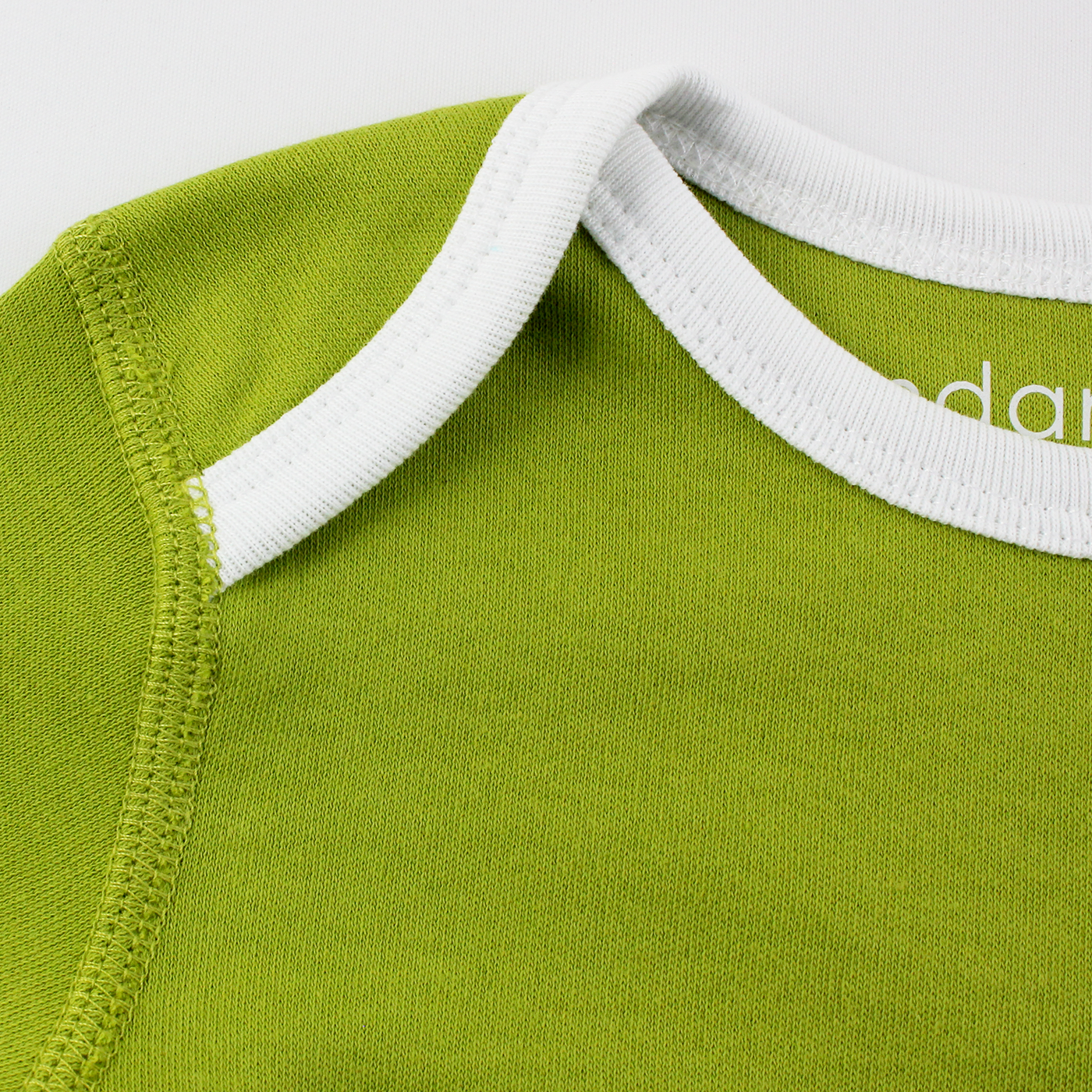 Organic Long Sleeve Bodysuit - Green