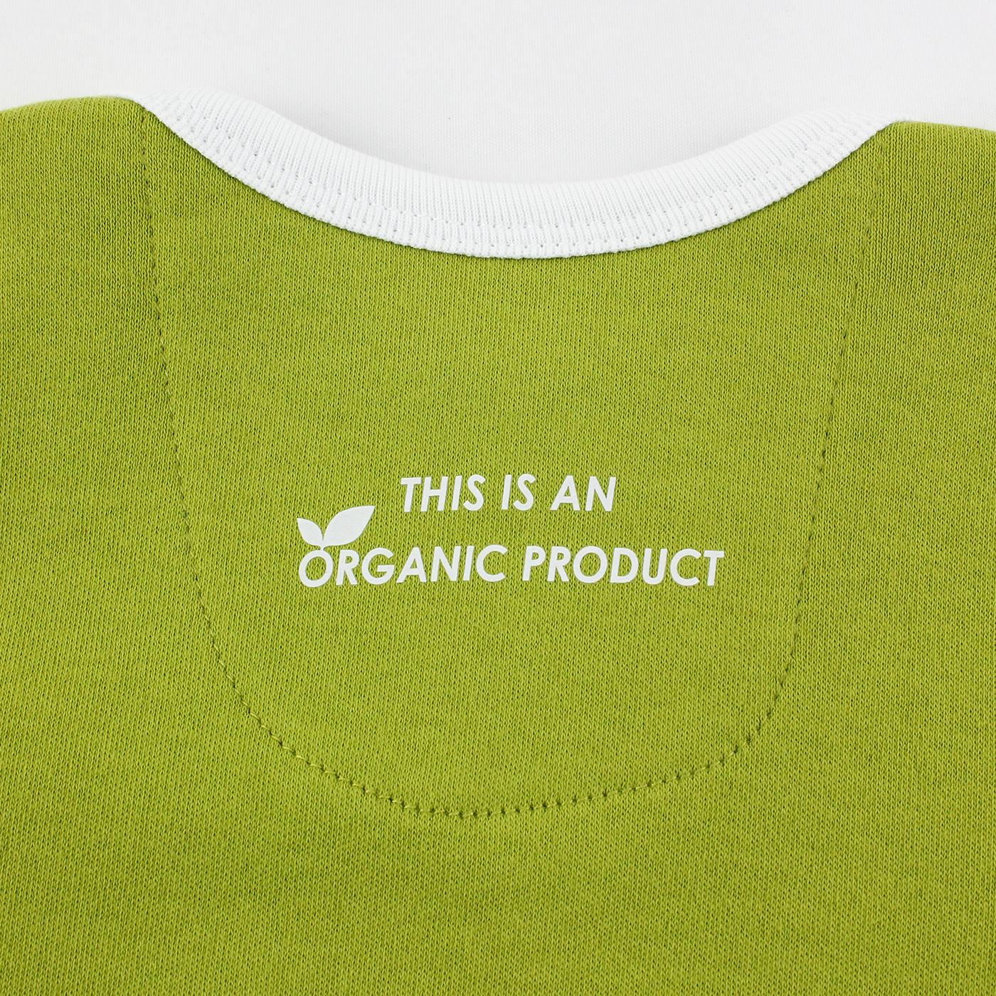 Organic Long Sleeve Bodysuit - Green