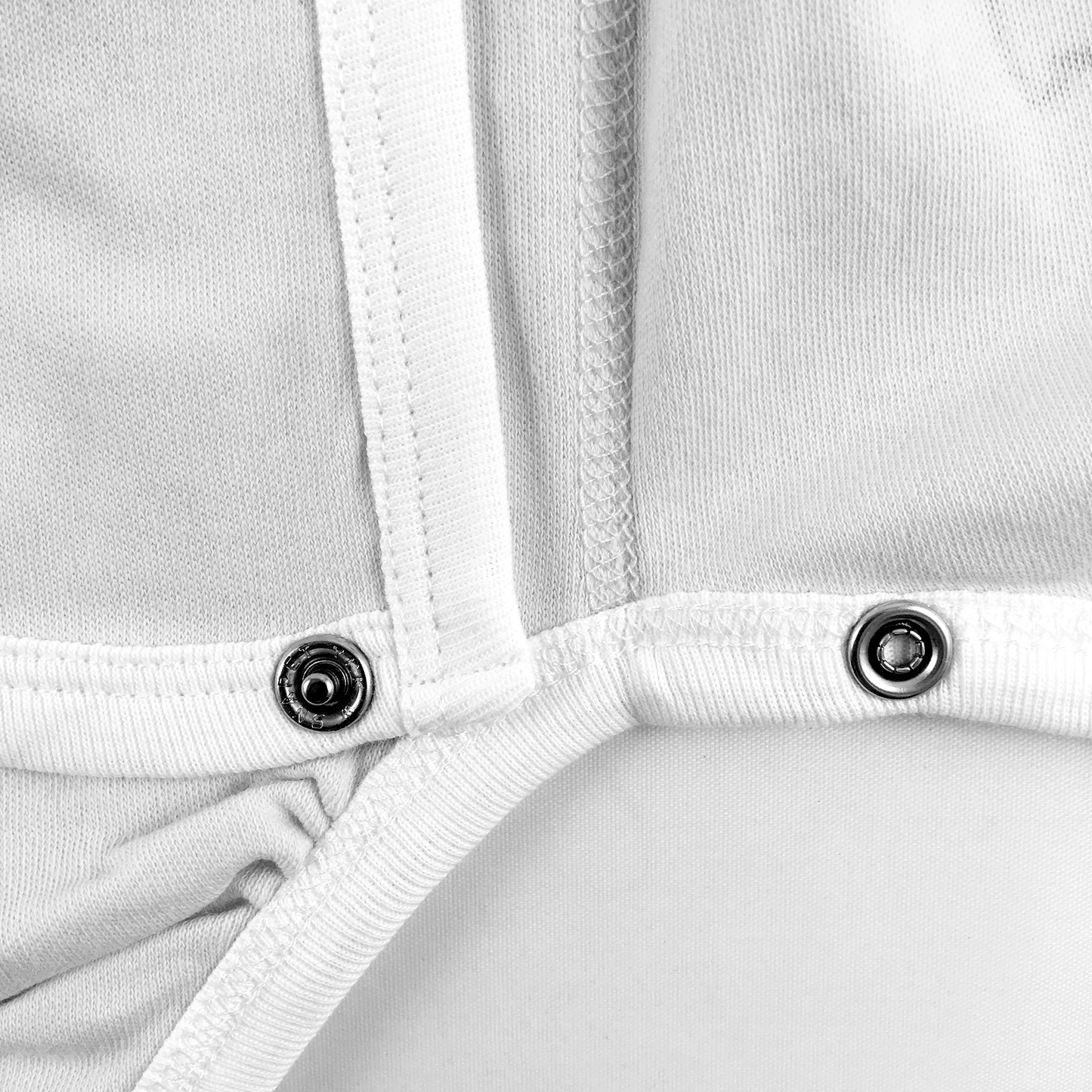 Organic Long Sleeve Kimono Bodysuit - Grey