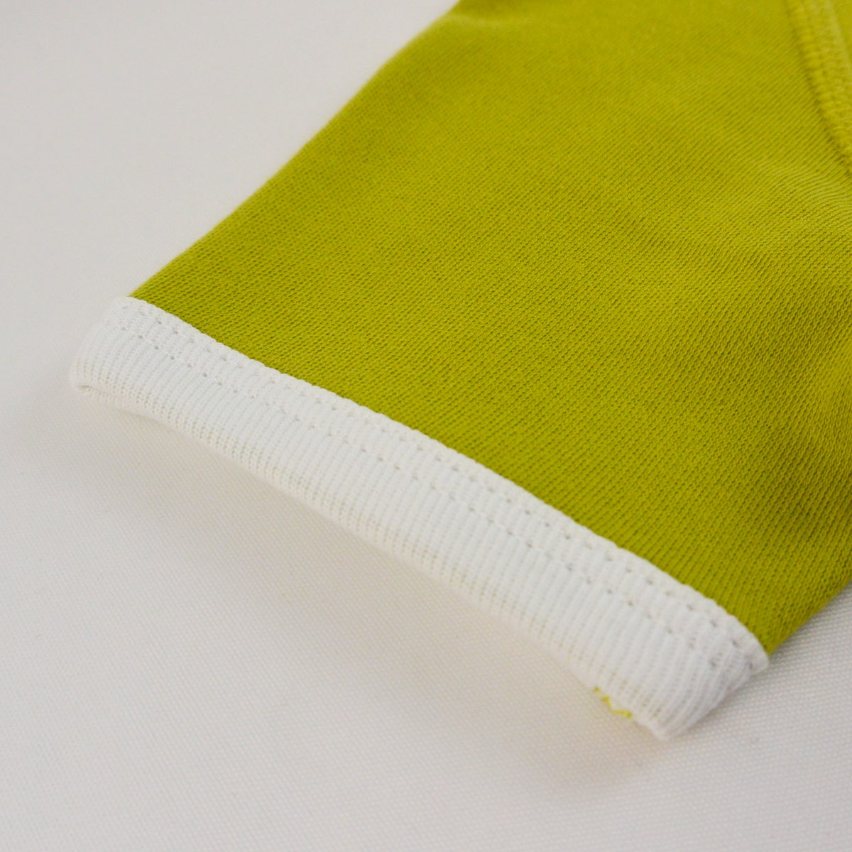Organic Short Sleeve Kimono Bodysuit - Green