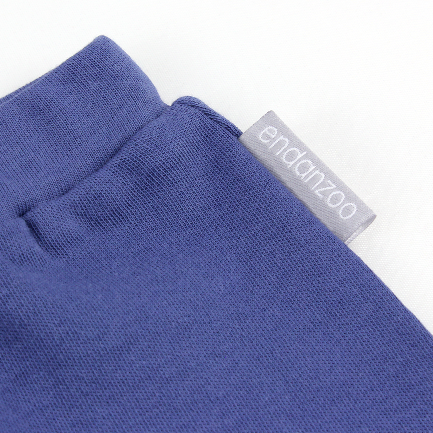 Organic Cuff Pant - Navy