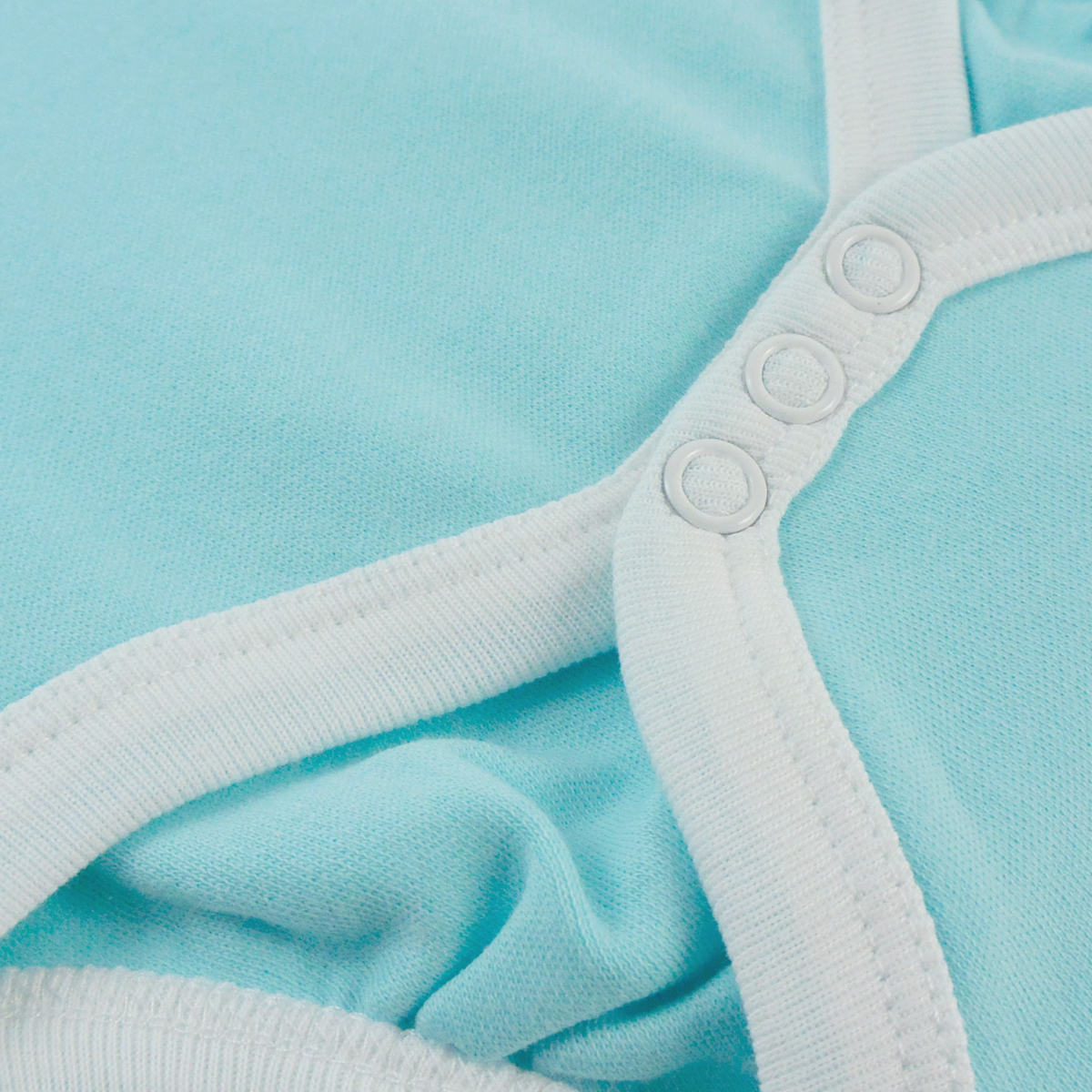 Endanzoo Organic Long Sleeve Onesie - Aqua