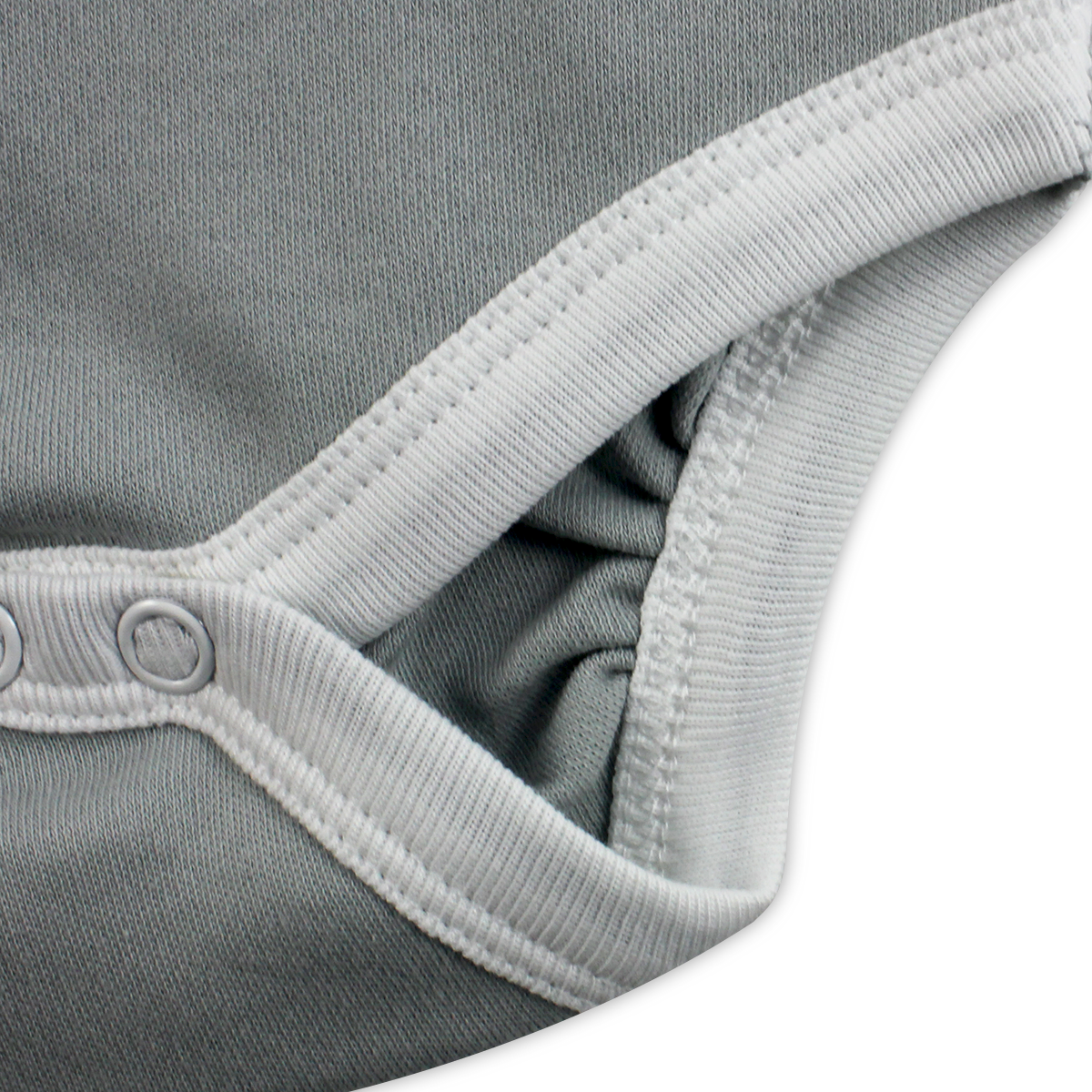 Endanzoo Organic Long Sleeve Onesie - Grey