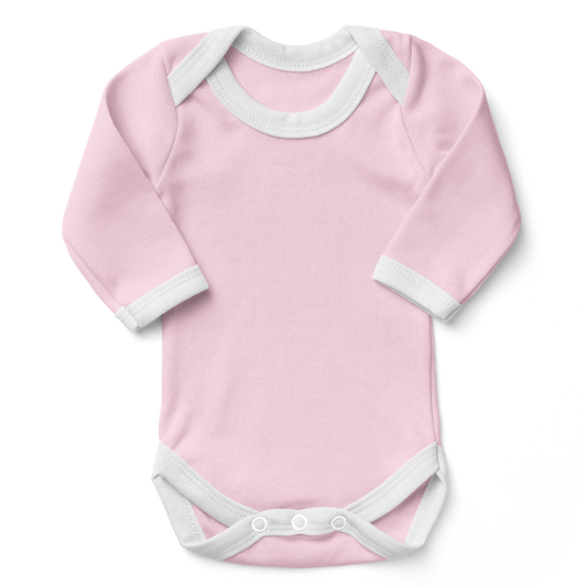 Endanzoo Organic Long Sleeve Onesie - Pink