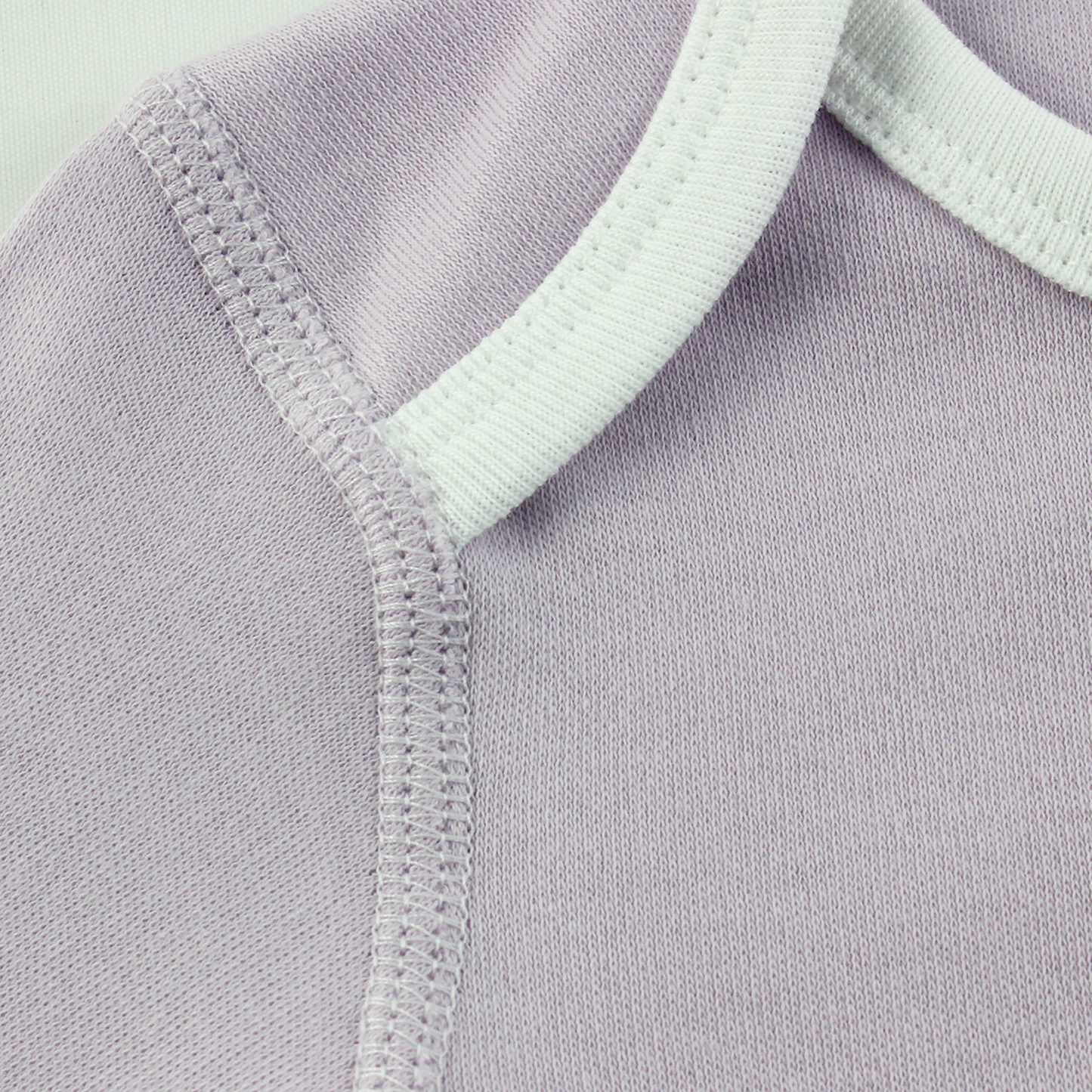 Organic Long Sleeve Bodysuit - Purple