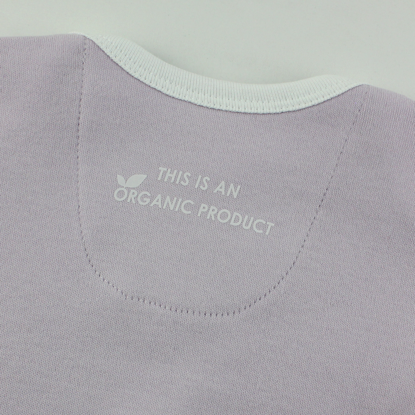 Organic Long Sleeve Bodysuit - Purple