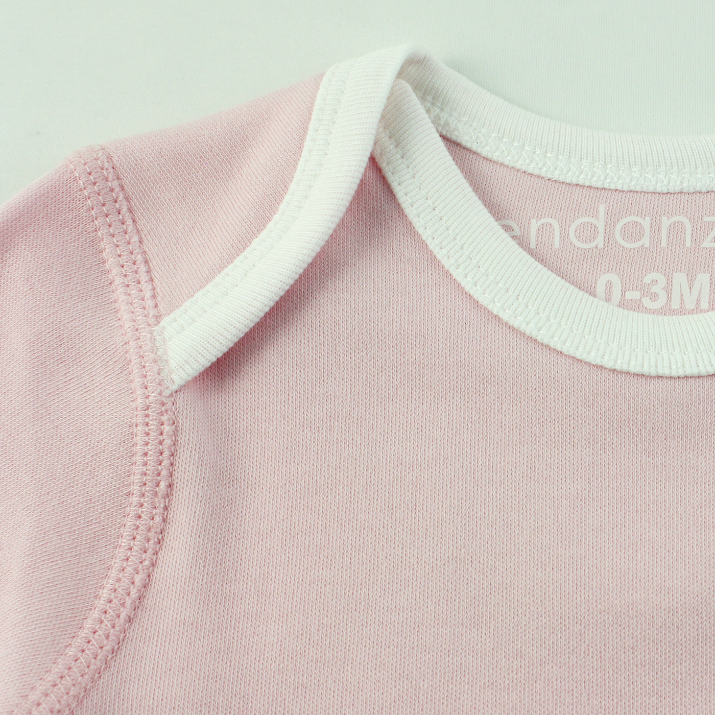 Endanzoo Organic Long Sleeve Onesie - Pink