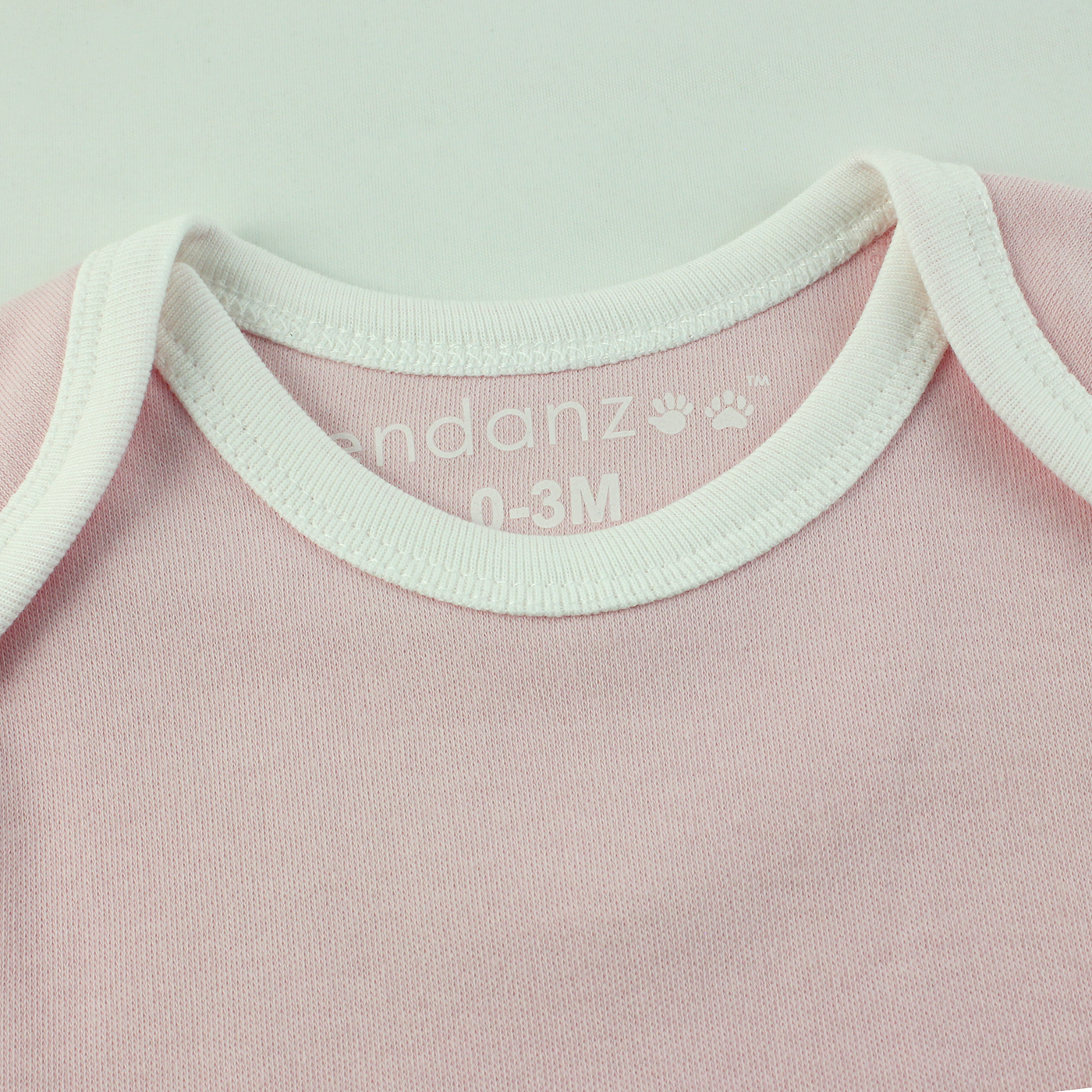 Endanzoo Organic Long Sleeve Onesie - Pink