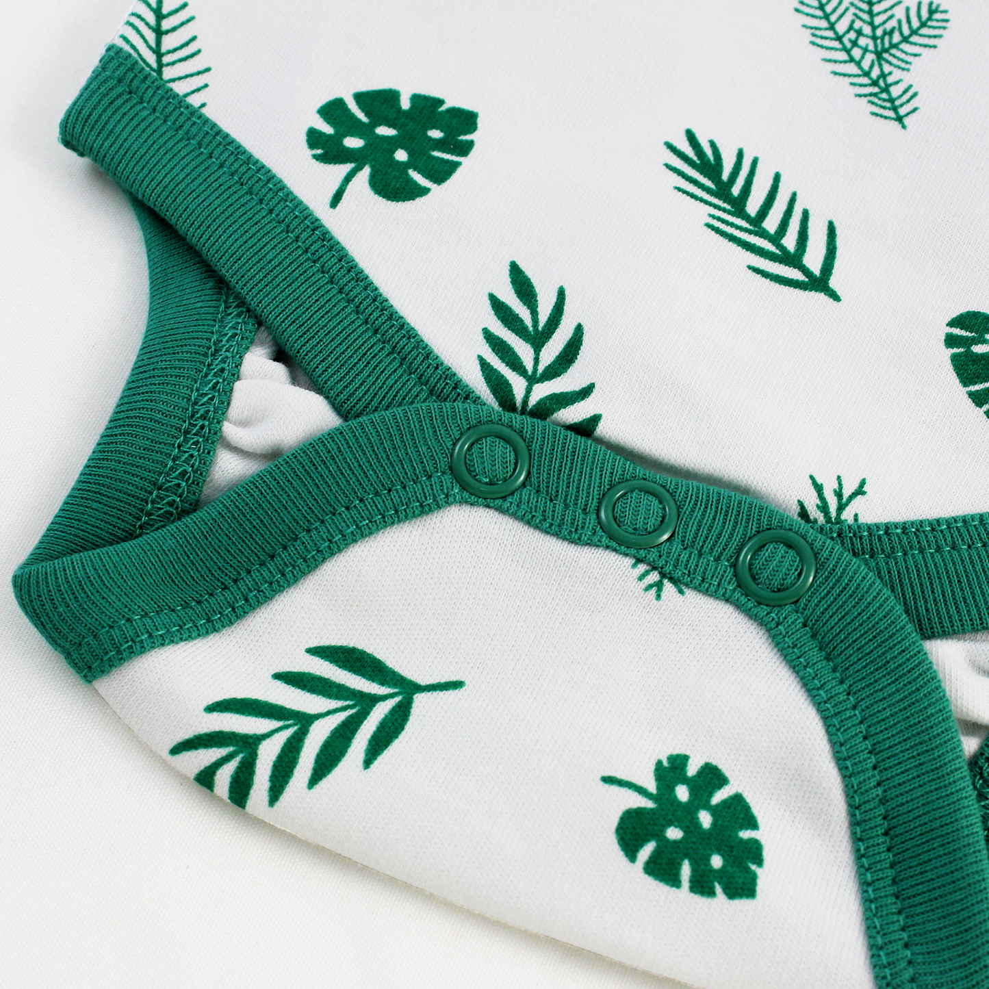 Endanzoo Organic Long Sleeve Onesie - Tropical Rainforest