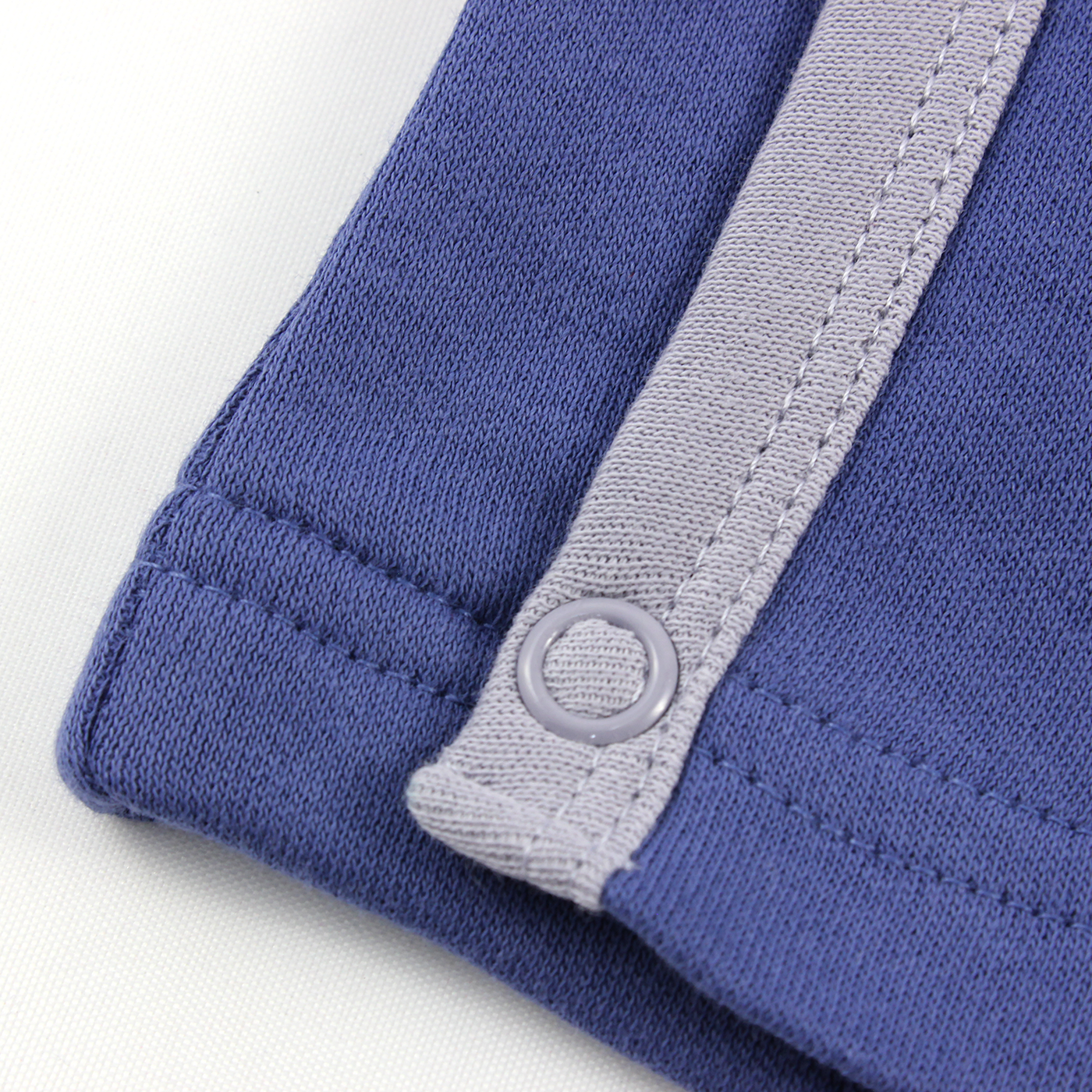 Organic Kimono Shirt - Navy
