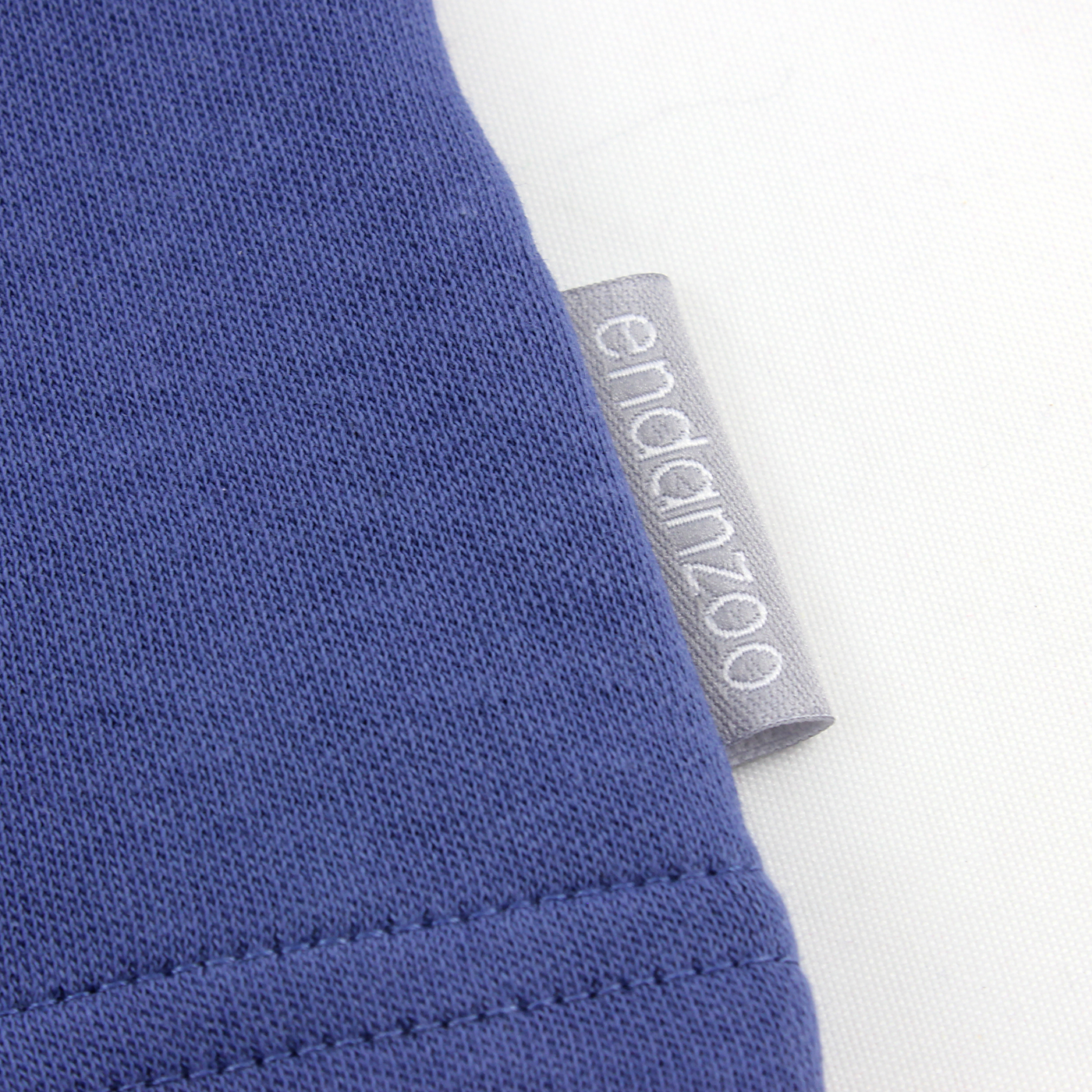 Organic Kimono Shirt - Navy