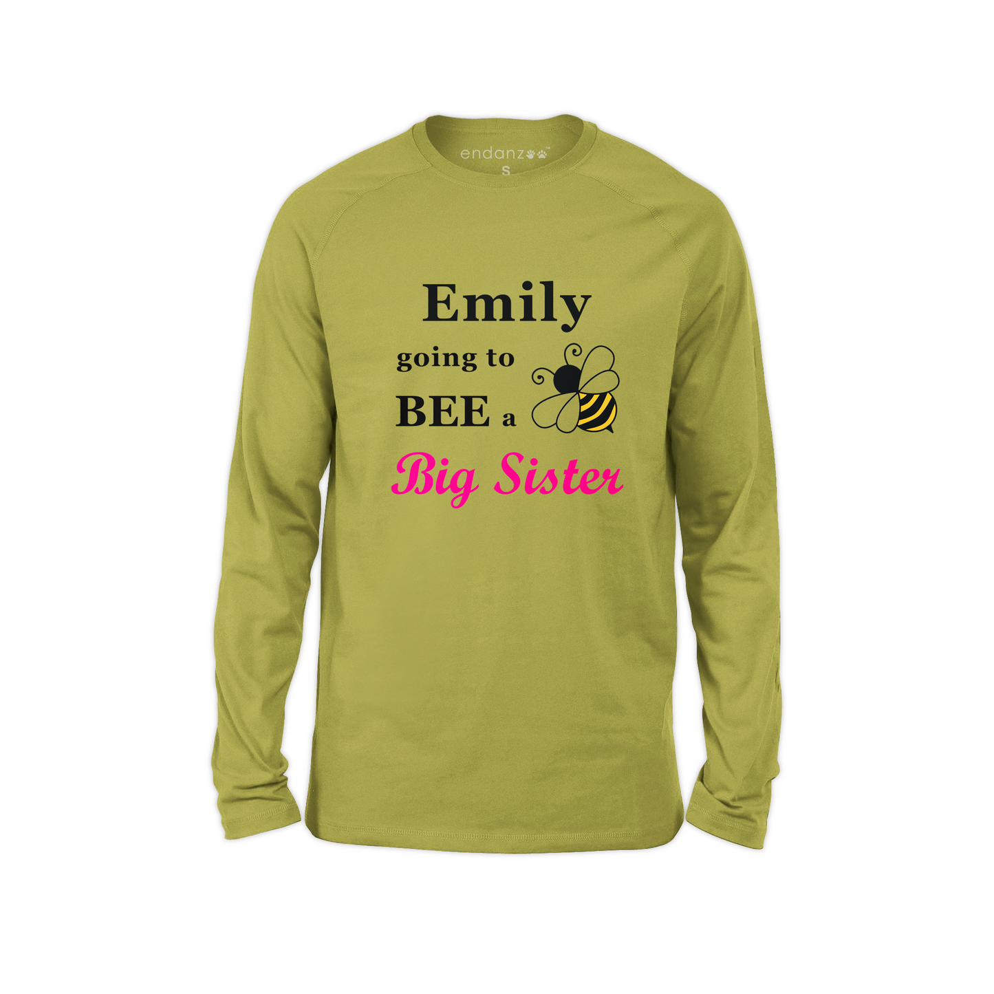 [Personalized] Going to BEE Big Sister Organic Kids Tee Shirt