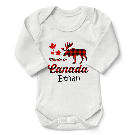 Organic baby onesies deals canada
