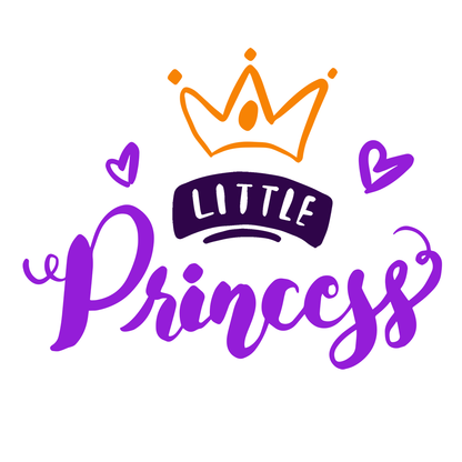 [Personalized] Little Princess Organic Long Sleeve Baby Bodysuit