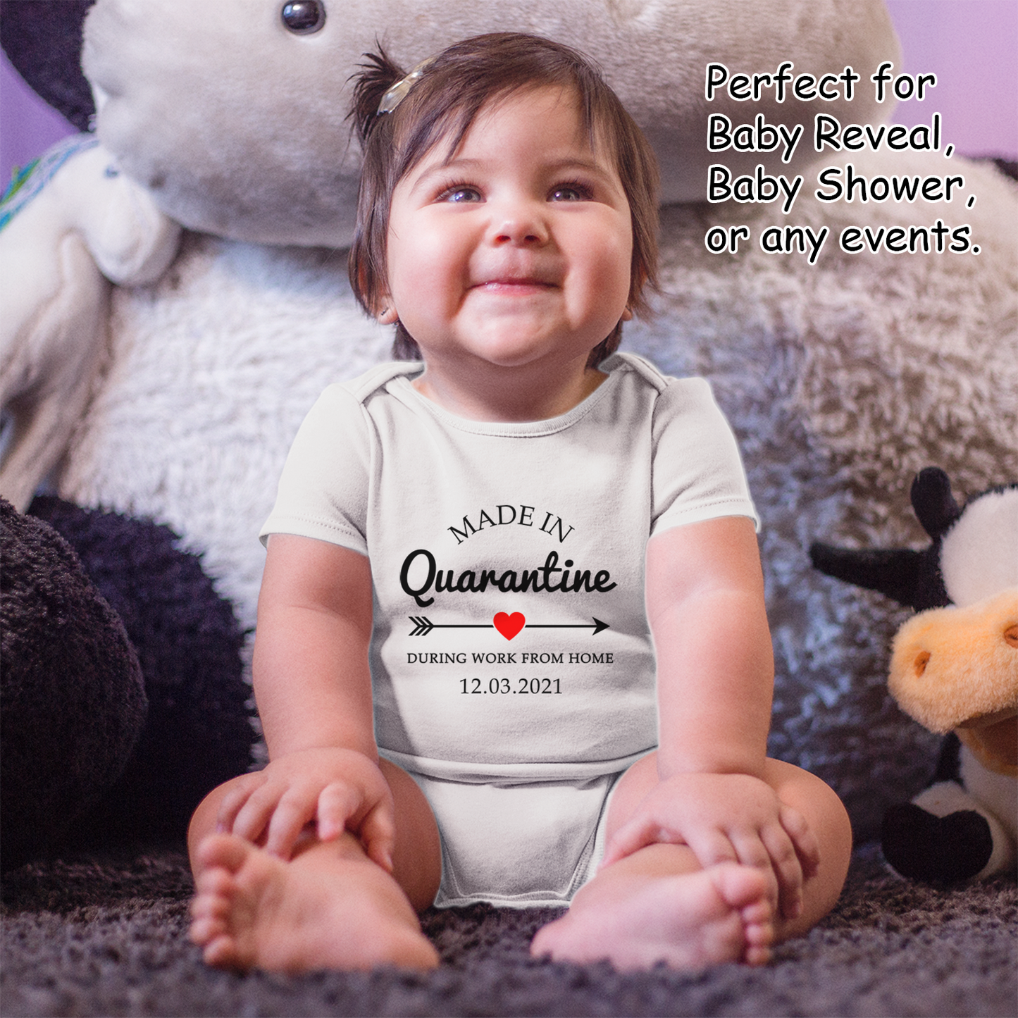 Baby quarantine deals onesie