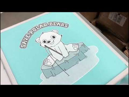 [Personalized] First Saint Patrick's Day Safari Animals Organic Baby Bodysuit