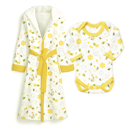 Endanzoo Matching Mommy & Baby Outfit - BumbleBee